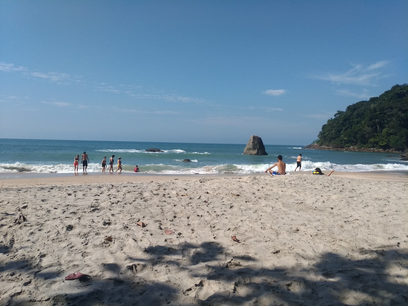 Zdjęcie Plaża Czarna z powierzchnią drobny beżowy piasek