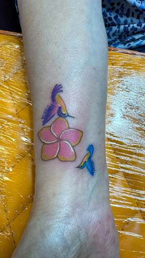 Explore honey pot tattoo ideas, creative tattoo ideas in Meridian, available at Burn The Boats Tattoo