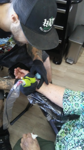 Explore jersey tattoo ideas, creative tattoo ideas in Reno, available at My Religion Tattoo - No Piercing