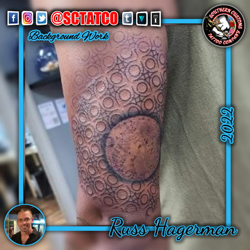 Explore small tattoo placement ideas, creative tattoo ideas in Fayetteville, available at Southern Customs Tattoo Company