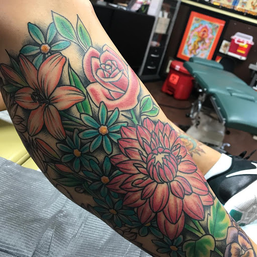 Explore outlaw tattoo ideas, creative tattoo ideas in Glendale, available at Old West Tattoo