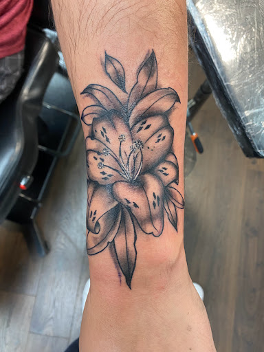 Explore mother and son matching tattoos ideas, creative tattoo ideas in Bridgeview, available at MarcD Up Tattoo & Piercing Studio