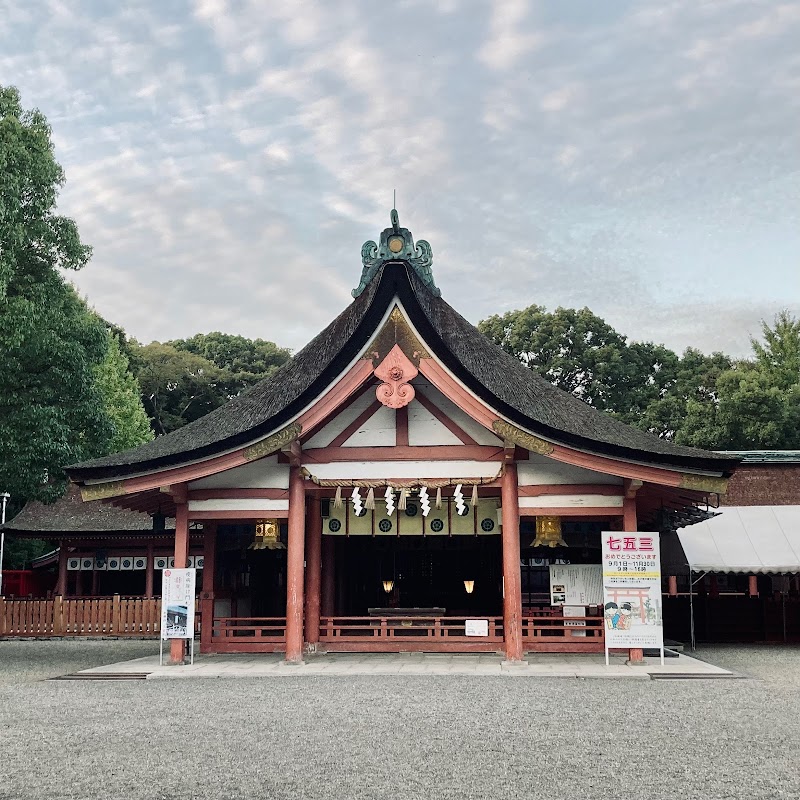 津島神社 拝殿(県指定重要文化財)