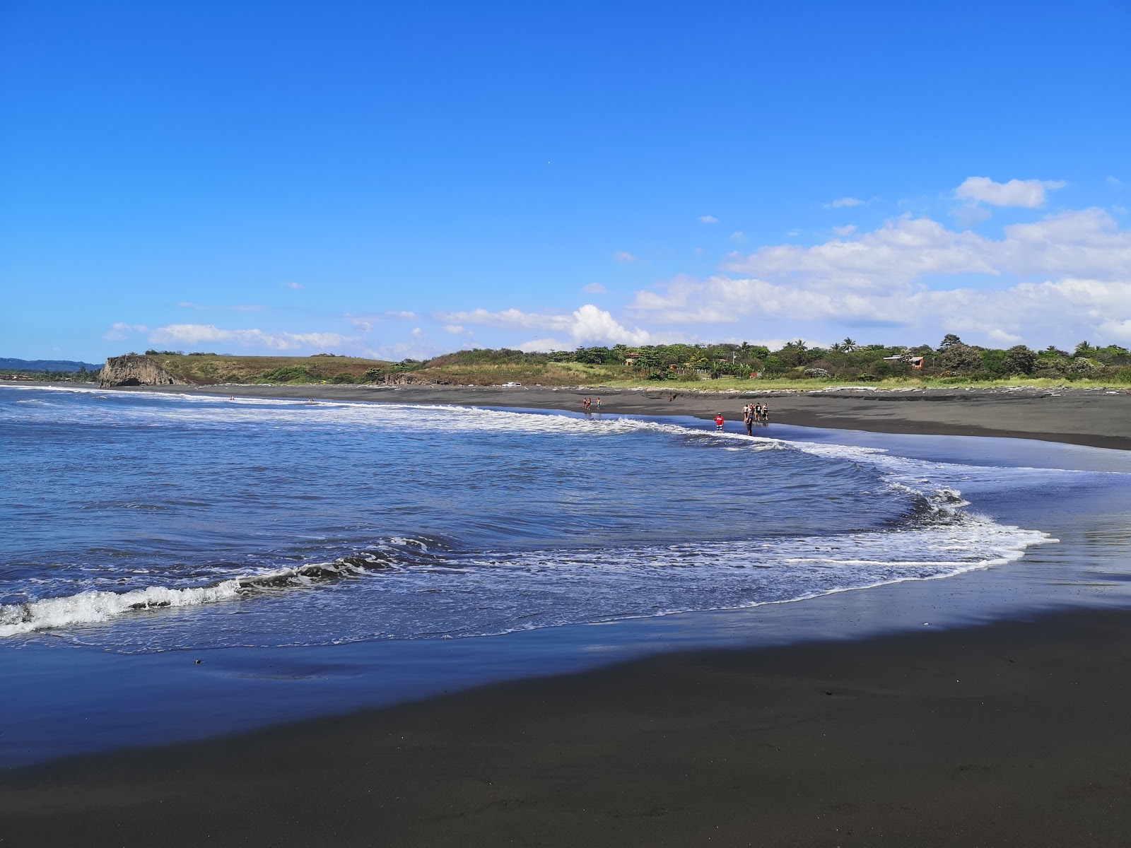 Fotografija Playa Carrizal z rjavi pesek površino