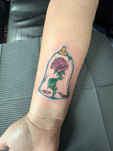Explore music tattoo ideas for females, creative tattoo ideas in Plattsmouth, available at Stabbed Ink