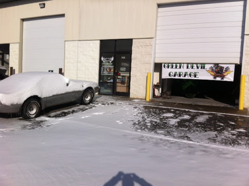 Motorcycle Repair Shop «Green Devil Garage», reviews and photos, 553 S Birdneck Rd #209, Virginia Beach, VA 23451, USA