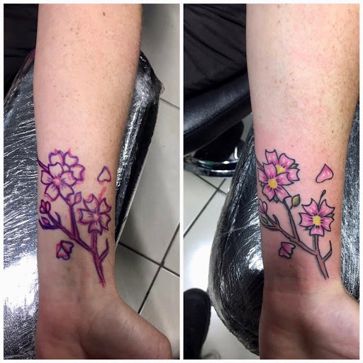 Explore face tattoos for men ideas, creative tattoo ideas in Meridian, available at Creative Pain Tattoo Studio
