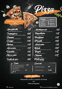 Menu / carte de Pasta Pizz’ à Bruay-sur-l'Escaut