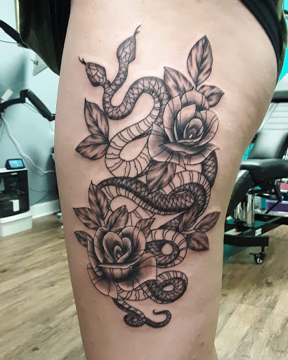 Explore hawaiian tattoos ideas, creative tattoo ideas in Jackson, available at Inkk Culture Tattoo