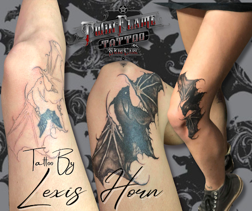 Explore chicago bulls tattoo ideas, creative tattoo ideas in Pineville, available at Twin Flame Tattoo & Skincare