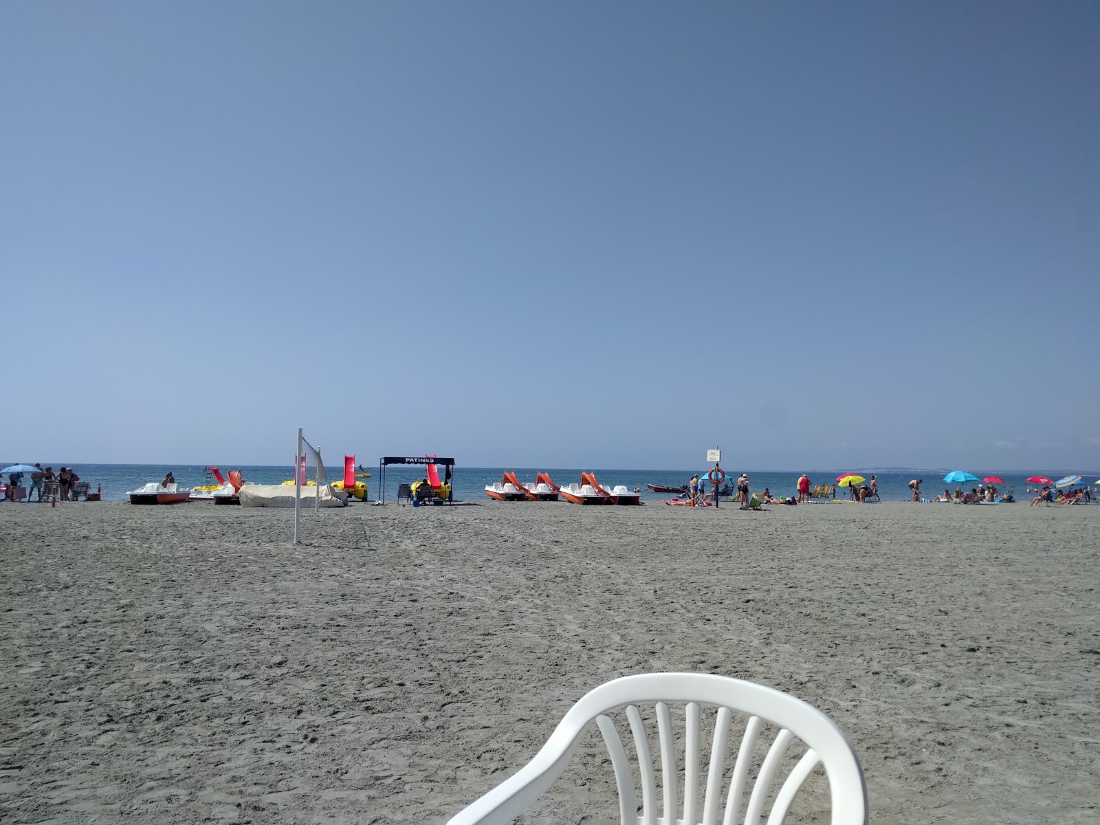 Fotografija Beach Santa Pola z visok stopnjo čistoče