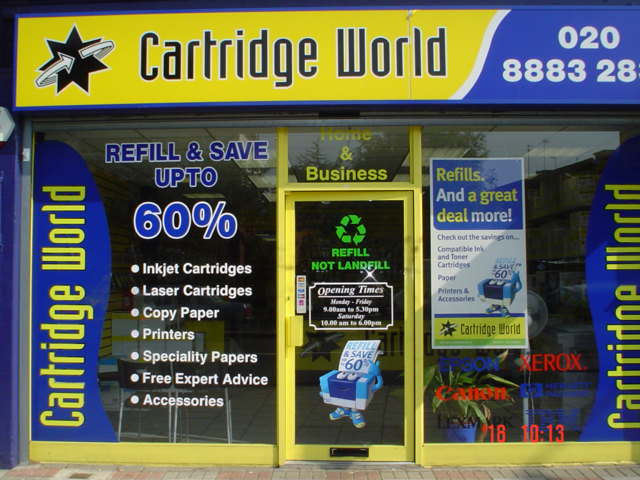 Comments and reviews of Cartridge World (East Finchley)