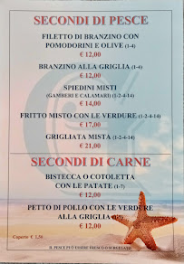 IL GIARDINETTO à Cesenatico menu