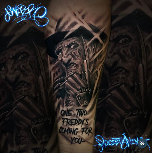 Explore packer tattoo ideas, creative tattoo ideas in Bakersfield, available at Society 9 Tattoo and Body Art Studio