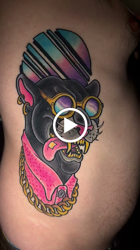 Explore wife name tattoo ideas on chest, creative tattoo ideas in Prescott, available at BlackGold Tattoo