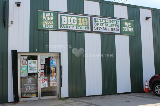 Big Ten Party Stores, 1108 E Grand River Ave, East Lansing, MI 48823, USA, 
