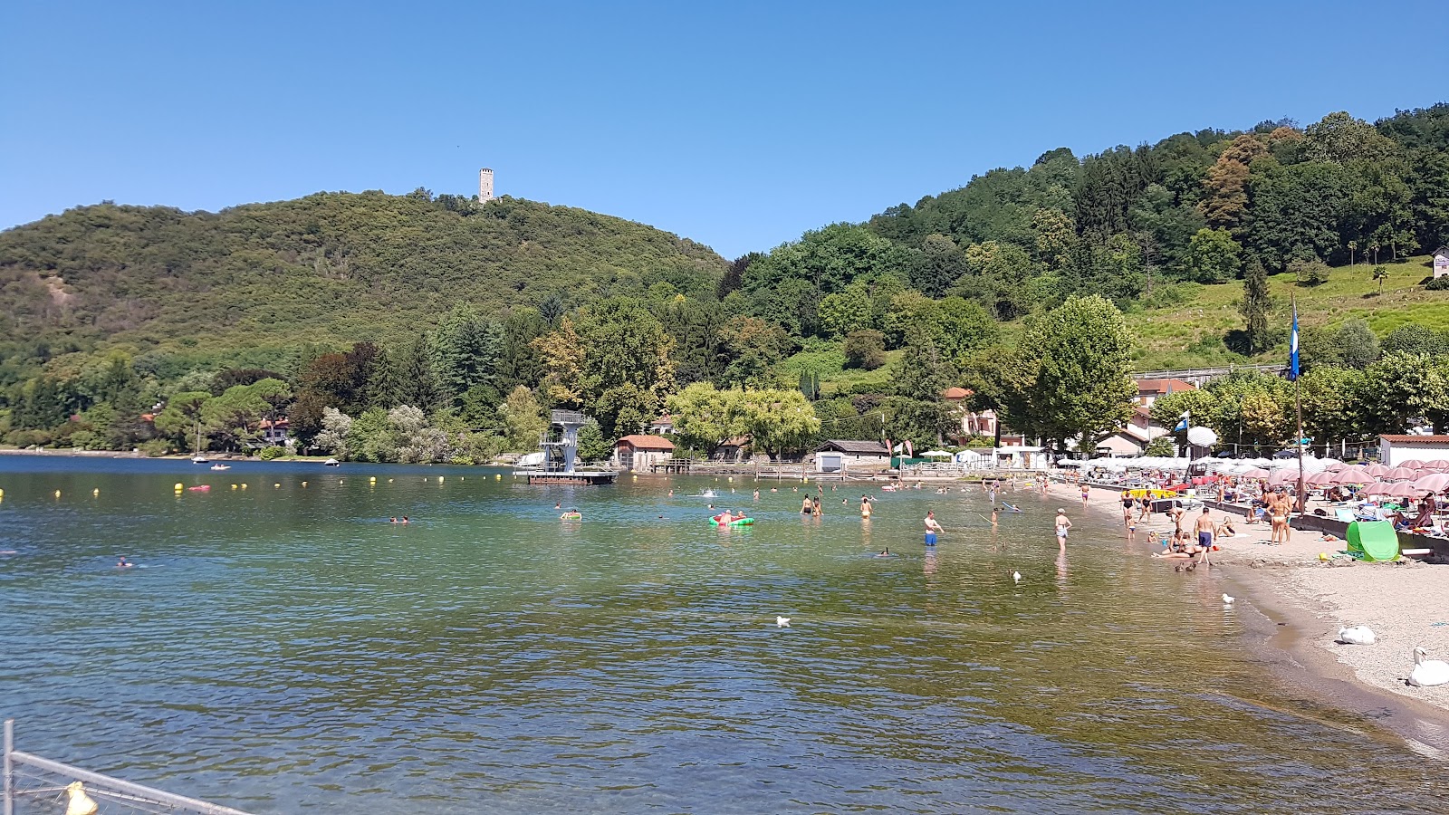 Foto av Buccione Beach med beige sand yta