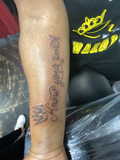 Explore name tattoos on wrist ideas, creative tattoo ideas in Atlanta, available at Alien Touch Tattoo Inc