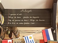 Restaurant français Le Charolais à Paris (le menu)