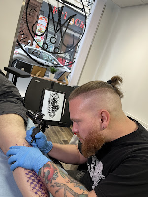 Jonathan M. Tattoo à Saint-Étienne