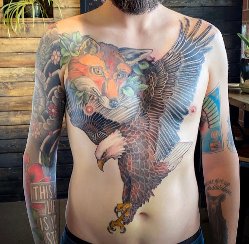 Explore butterfly tattoo ideas for females, creative tattoo ideas in Gilbert, available at Fifth Estate Tattoo