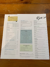 Menu / carte de Restaurant L'évidence à Beaupréau-en-Mauges