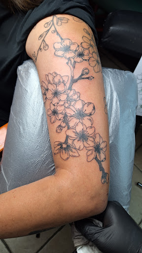 Explore knitting tattoo ideas, creative tattoo ideas in Alamogordo, available at Art By Nate