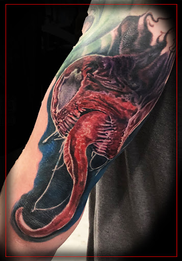 Explore cadillac tattoo ideas, creative tattoo ideas in Omaha, available at Eternal Tattoo & Body Piercing - Omaha