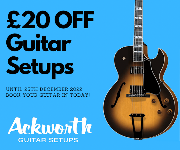 Comments and reviews of Ackworth Guitar Setups Leeds