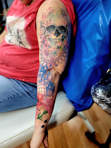 Explore arabic tattoo ideas, creative tattoo ideas in Benton, available at Spectrum Tattoo