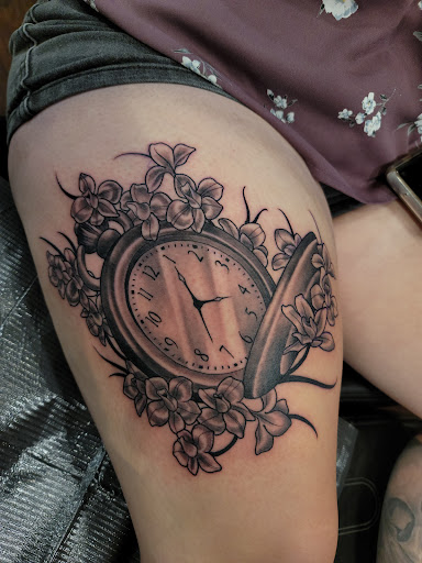 Explore catrina tattoo ideas, creative tattoo ideas in Orem, available at Hearts and Hands Tattoo and Piercing