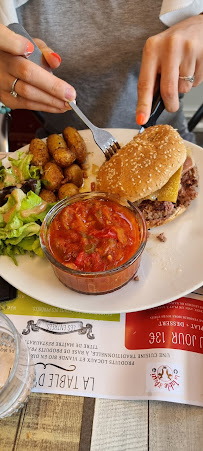 Hamburger du Restaurant français La Table d'Ayzi à Argelès-Gazost - n°4