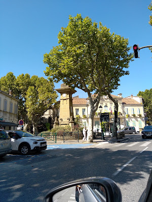 Le champ de blé à Saint-Cannat