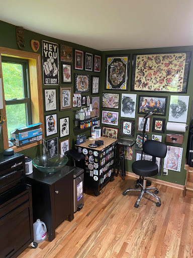 Explore macabre tattoo ideas, creative tattoo ideas in Lake Villa, available at Eternal Tiger Tattoo