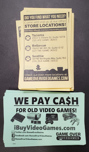 Video Game Store «Game Over Videogames», reviews and photos, 4502 S Steele St #927a, Tacoma, WA 98409, USA