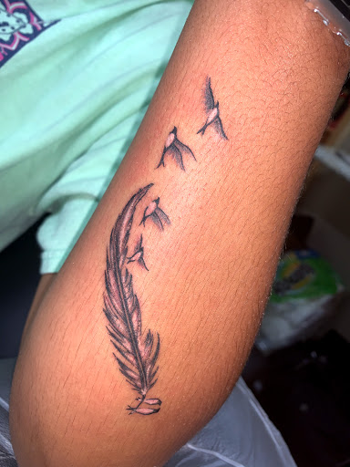 Explore tattoo ideas names on arm, creative tattoo ideas in Powderly, available at Best Ink Tattoo Studio