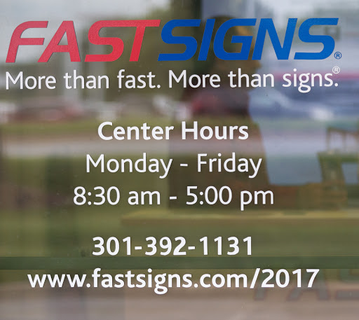 Sign Shop «FASTSIGNS», reviews and photos, 11750 S Business Park Rd Ste 105, Waldorf, MD 20601, USA