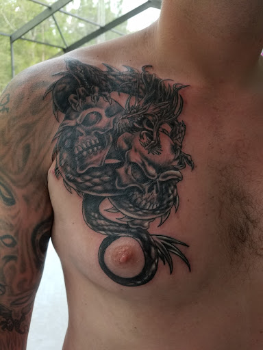 Explore jesus tattoo sleeve ideas, creative tattoo ideas in Crystal River, available at Americas Best Tattoos