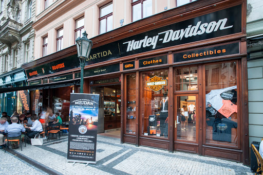 Harley-Davidson Shop Downtown Prague
