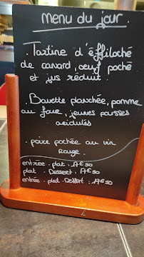 Carte du Restaurant Le Bistrot à Saint-Sylvestre-sur-Lot