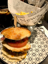 Hamburger du Restaurant français Le Comptoir Lounge à Magny-le-Hongre - n°3