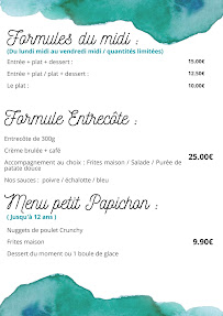 La Papiche à Saint-Avit menu