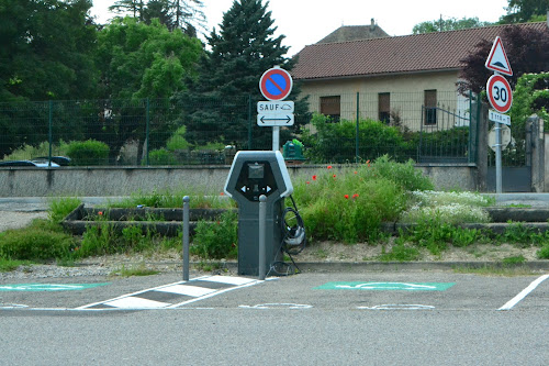 Borne de recharge de véhicules électriques CPO Réseau EBORN Charging Station Villages du Lac de Paladru