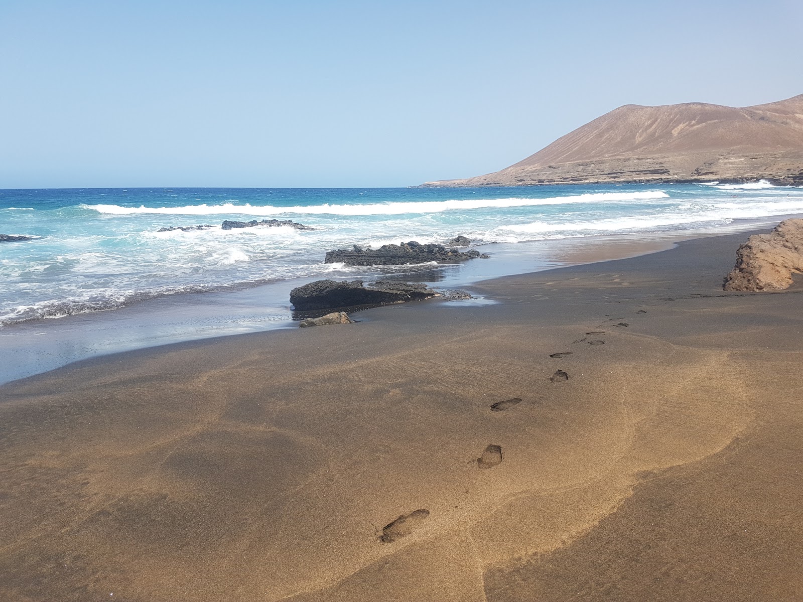 Foto af Playa de la Solapa beliggende i naturområde