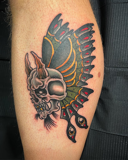 Explore rocket tattoo ideas, creative tattoo ideas in Ankeny, available at All Day Tattoo and Art Studio