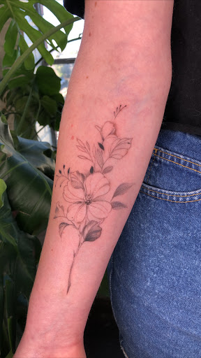 Explore archangel gabriel tattoo ideas, creative tattoo ideas in Portland, available at Midnight Tattoo