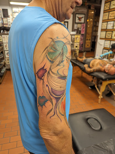 Explore cowboy up tattoo ideas, creative tattoo ideas in Peoria, available at Freedom Ink Tattoos