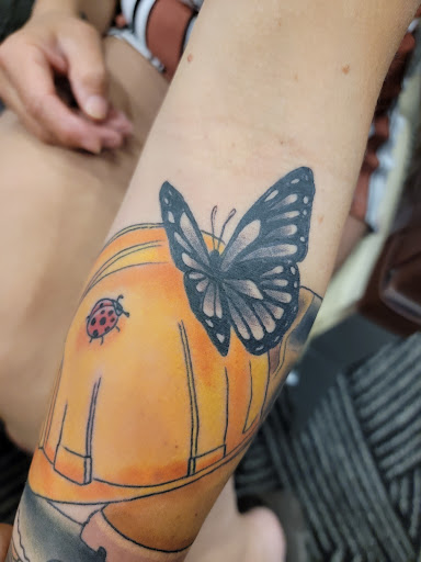 Explore calvin and hobbes tattoo ideas, creative tattoo ideas in Fort Mohave, available at Fort Mohave Tattoo Company
