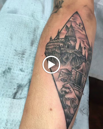 Explore mama bear tattoo ideas, creative tattoo ideas in Libertyville, available at Lucky Seven Tattoo