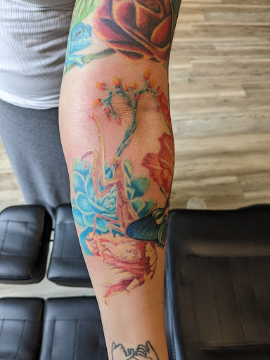 Explore athletic tattoo ideas, creative tattoo ideas in East Rochester, available at Spice City Tattoo